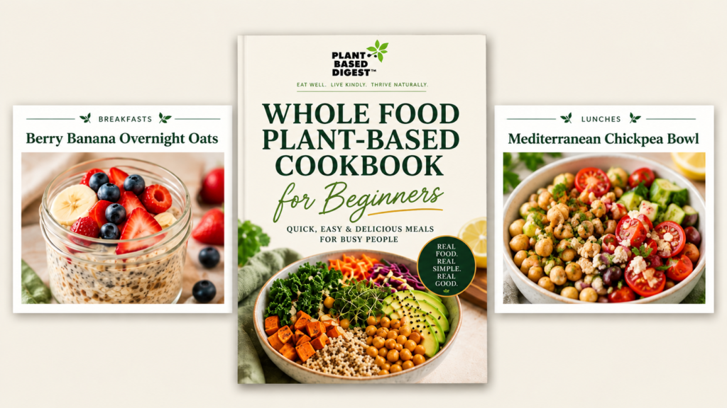 Whole Food Plant-Based Cookbook for Beginners by Francine Cohen